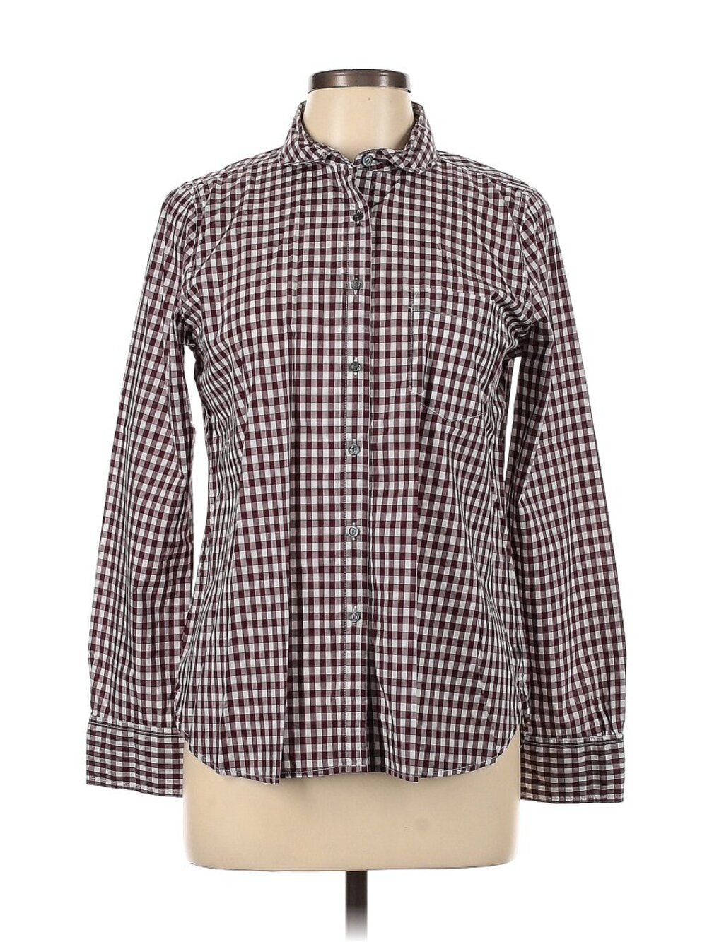 J. Crew gingham shirt size 10